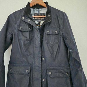 Barbour Jacket Womens Size 6. Navy